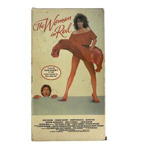 The Woman In Red VHS 1984 Romantic Comedy Gene Wilder Kelly Le Brock PG-13 Video